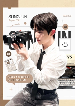 Walk a 1000miles with SUNGJUN