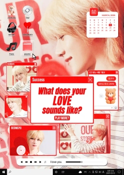 𝙒𝙝𝙖𝙩 𝙙𝙤𝙚𝙨 𝙮𝙤𝙪𝙧 𝙡𝙤𝙫𝙚 𝙨𝙤𝙪𝙣𝙙𝙨 𝙡𝙞𝙠𝙚?