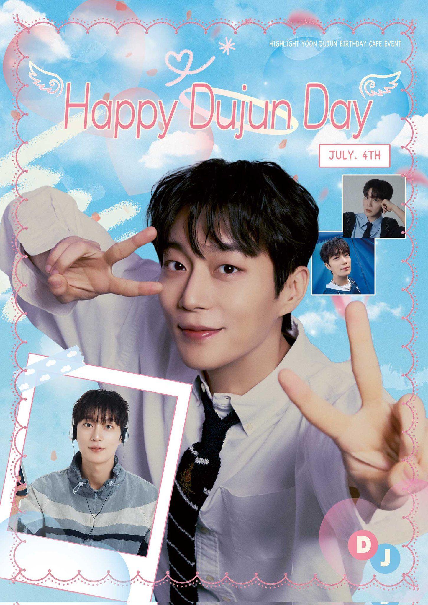 HIGHLIGHT YOONDUJUN BIRTHDAY CAFE EVENT