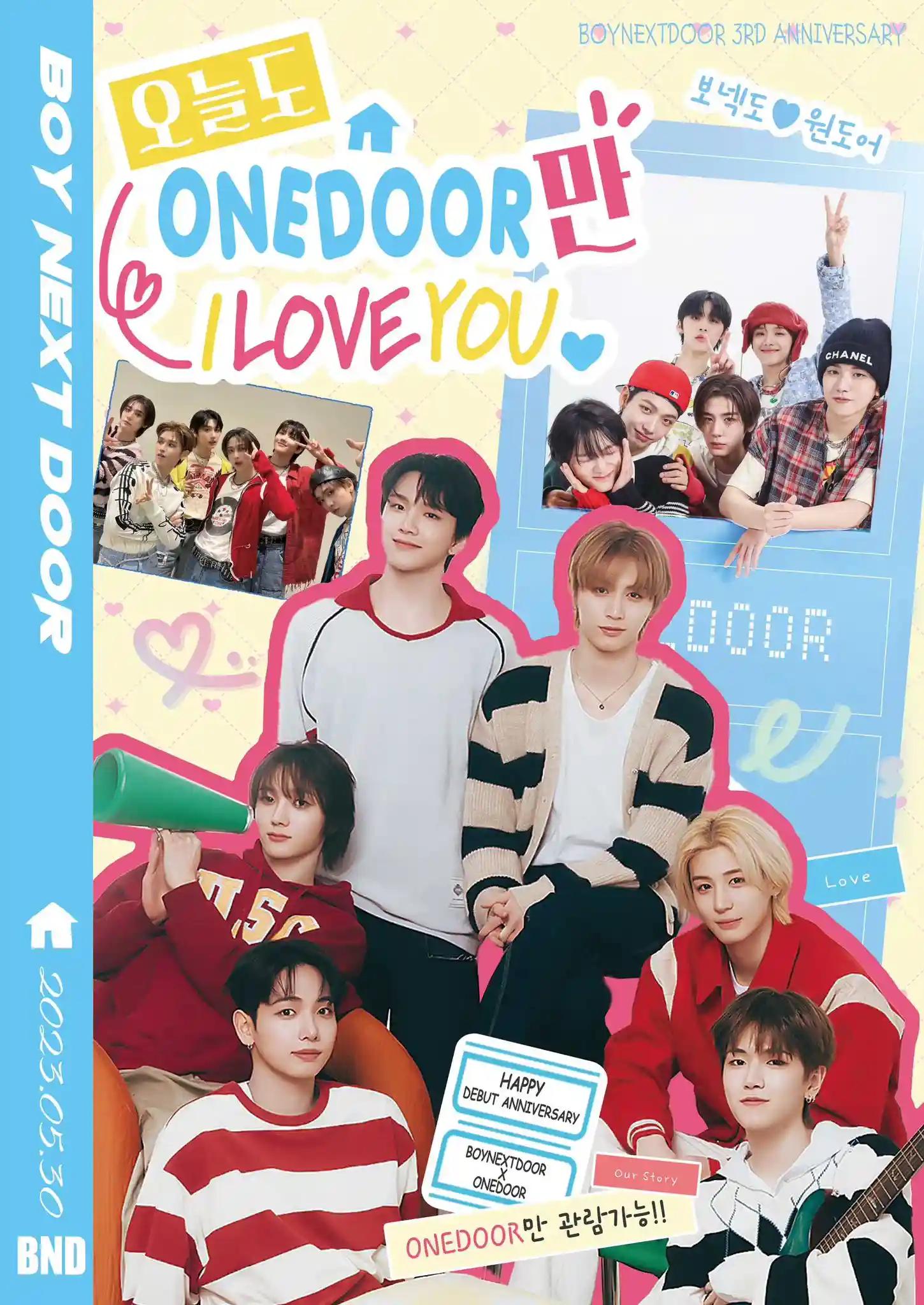 Today, I LOVE YOU as always ONEDOOR