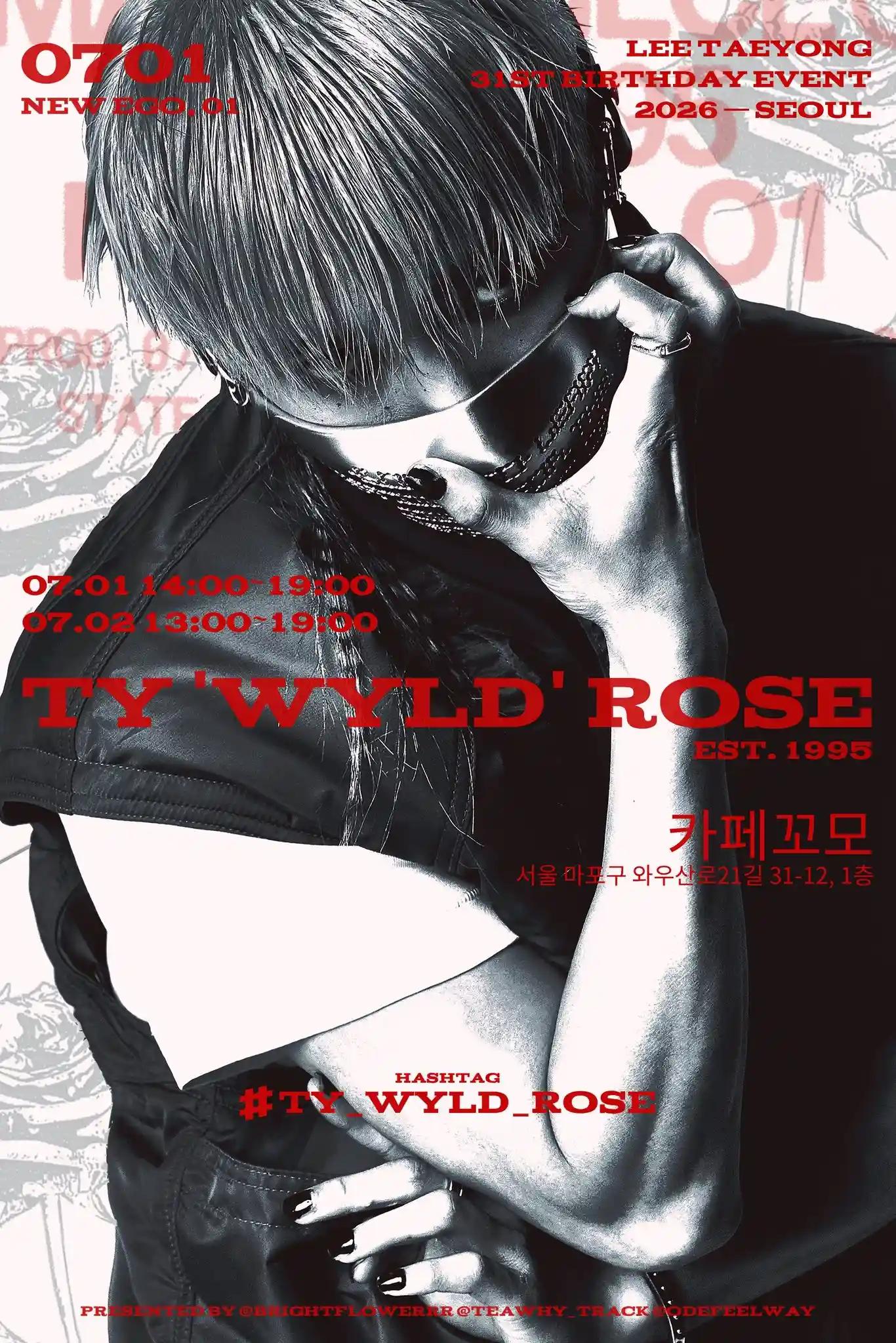 TY 'WYLD' ROSE (est. 1995) —
