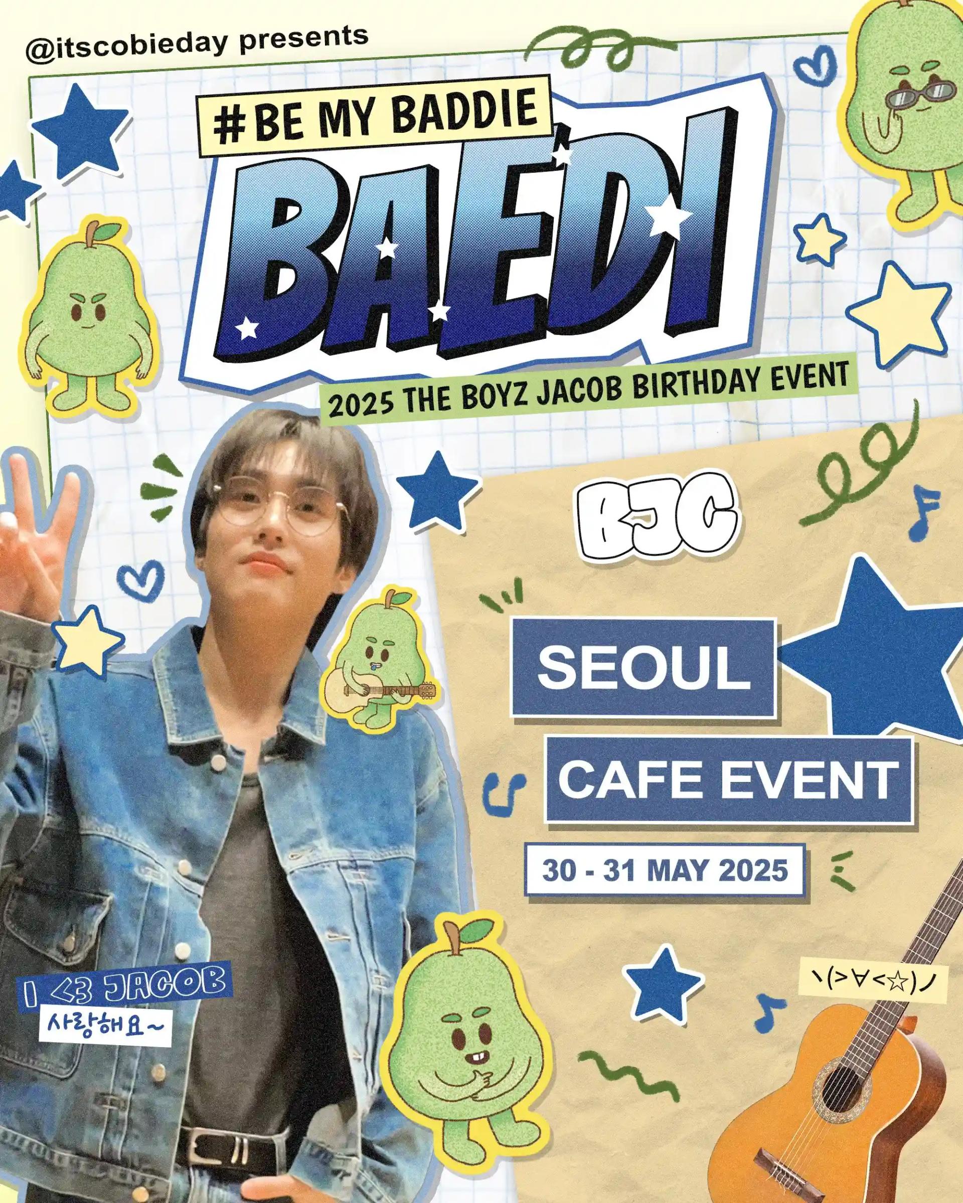 ˚₊‧ 2025 JACOB BIRTHDAY CAFE ‧₊˚