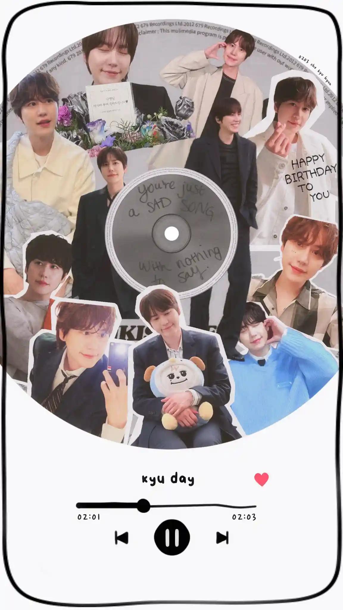 I listen to Kyuhyun in my heart