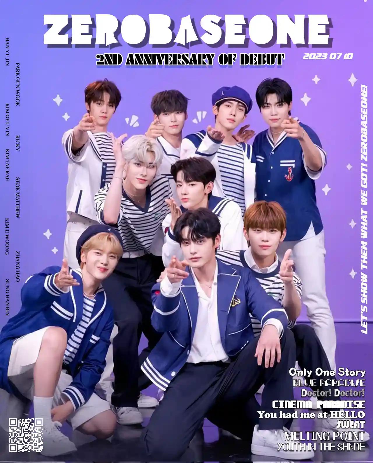 ZEROBASEONE DEBUT 2nd ANNIVERSARY CAFE EVENT