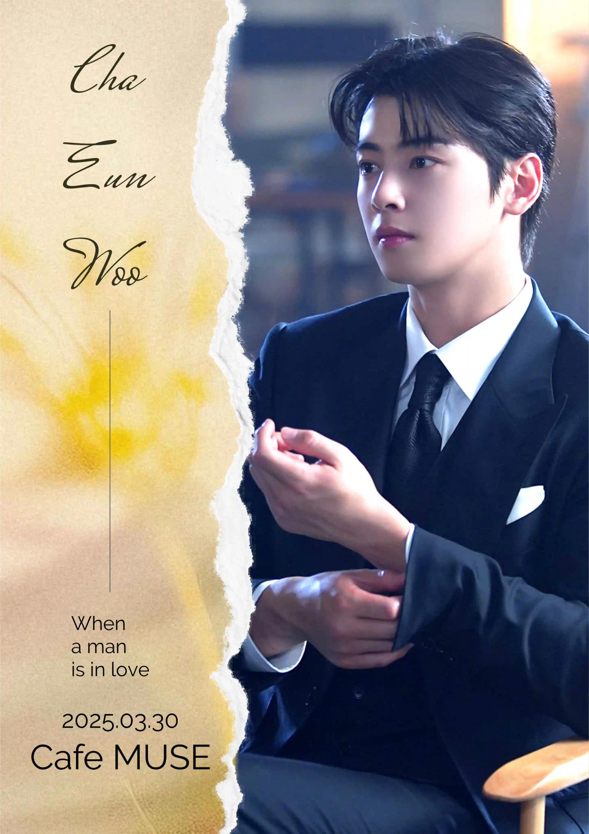 Eun Woo cafe event