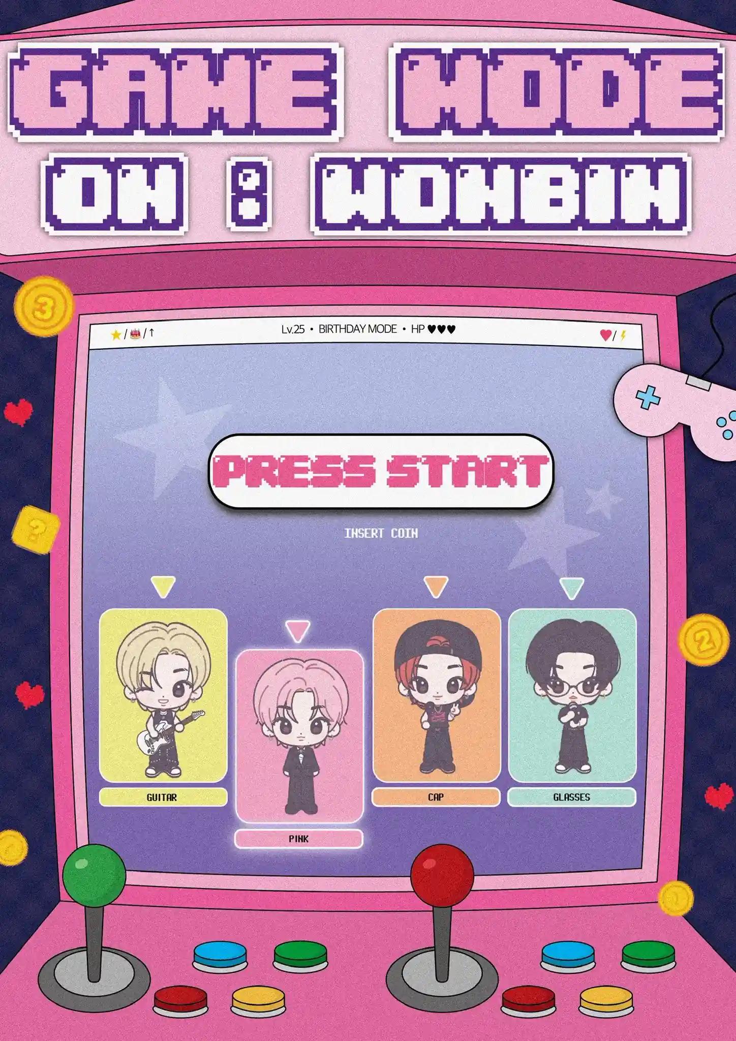 GAME MODE ON : WONBIN 