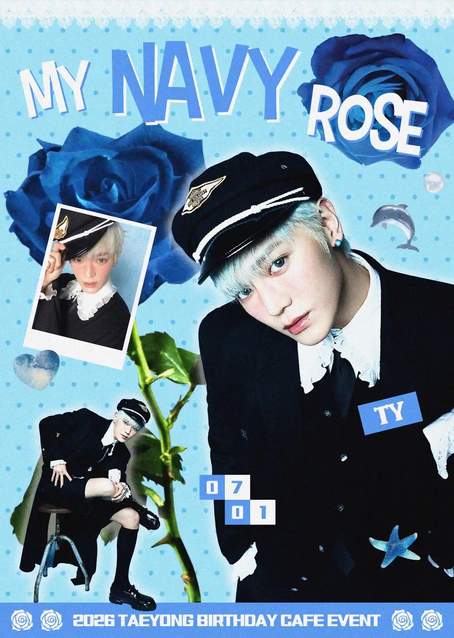 MY NAVY ROSE