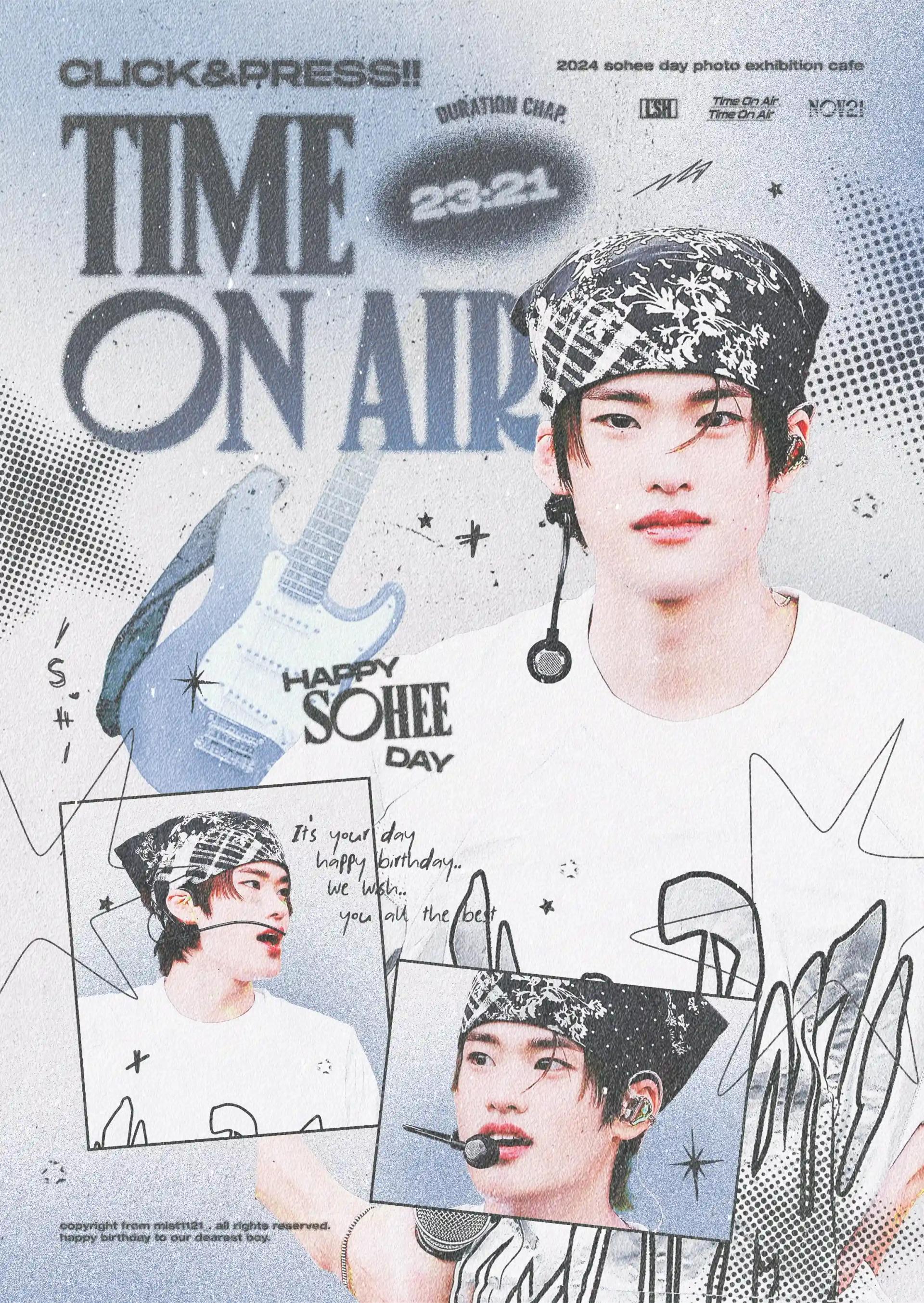 CLICK AND PRESS TIME ON AIR