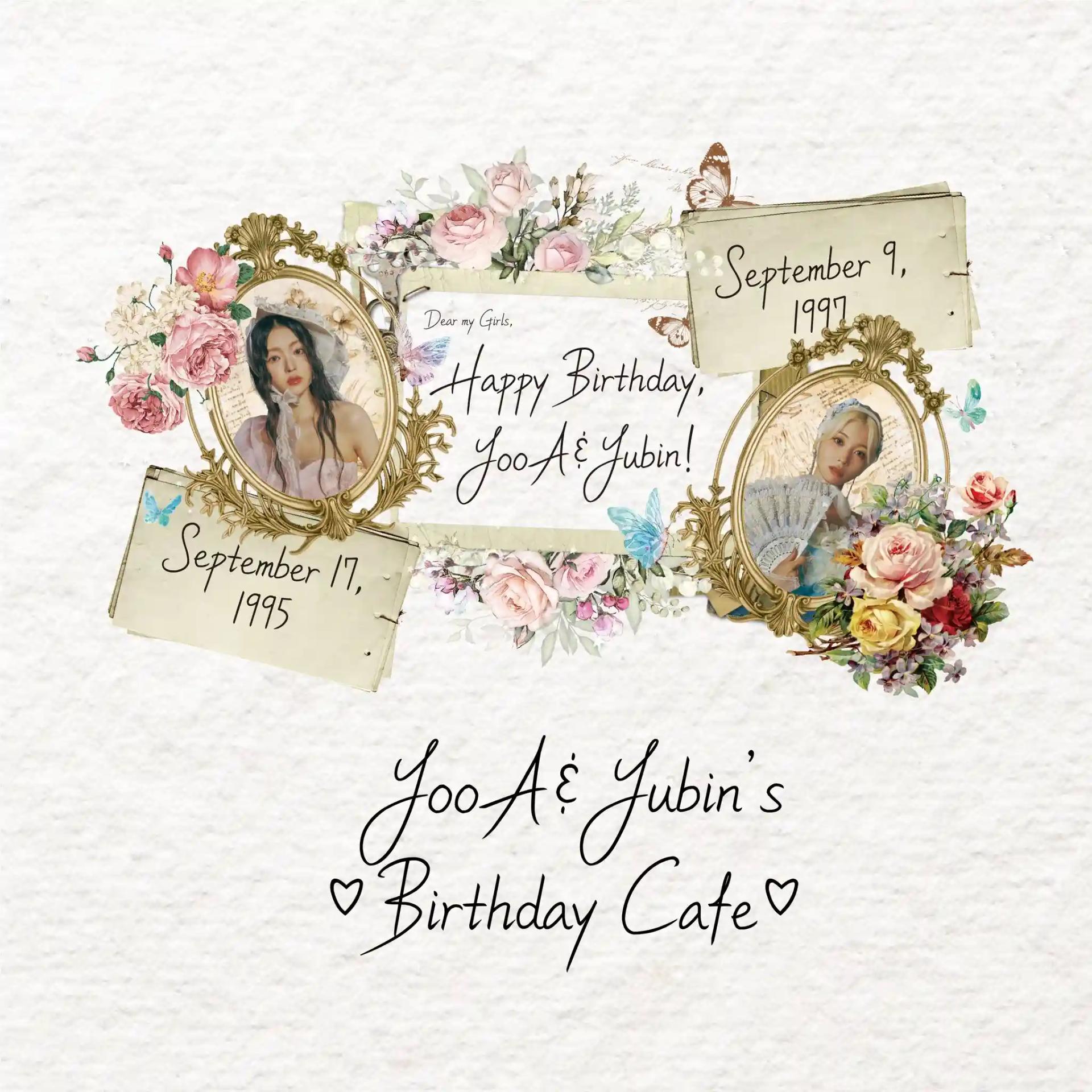 YooA Yubin's Birthday Cafe