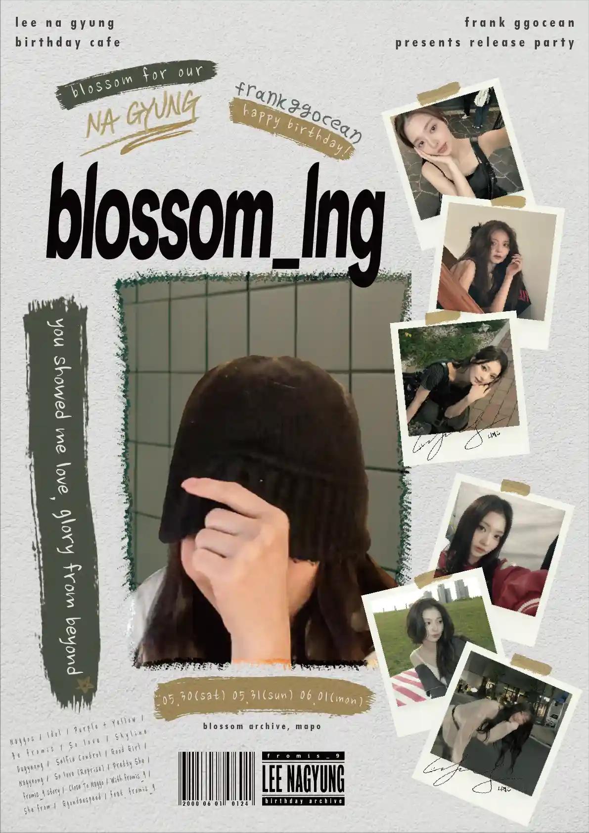 'blossom_lng' frank ggocean presents release party